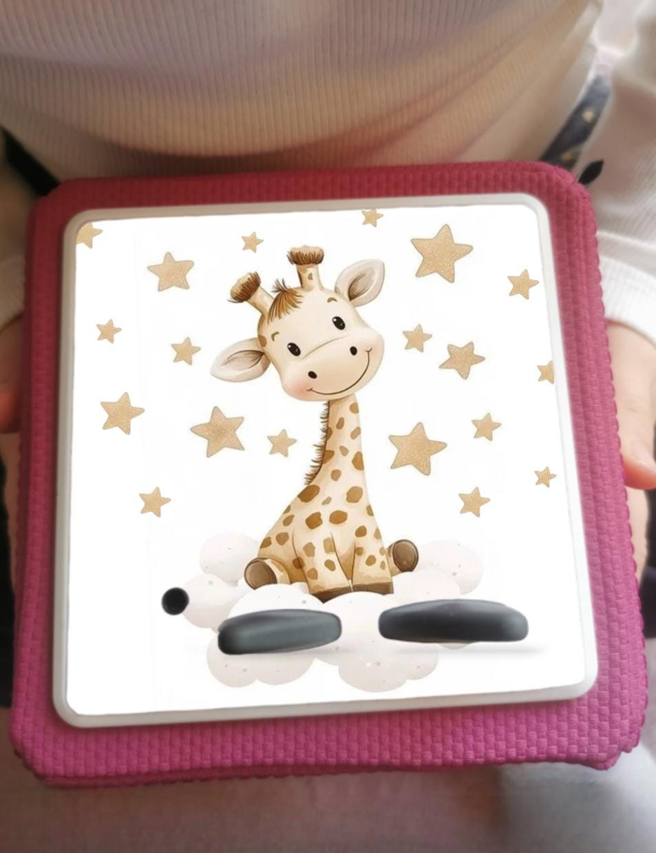 Personalised Tonie box protective Topper/ sleepy animal nursery / sleepy Bear