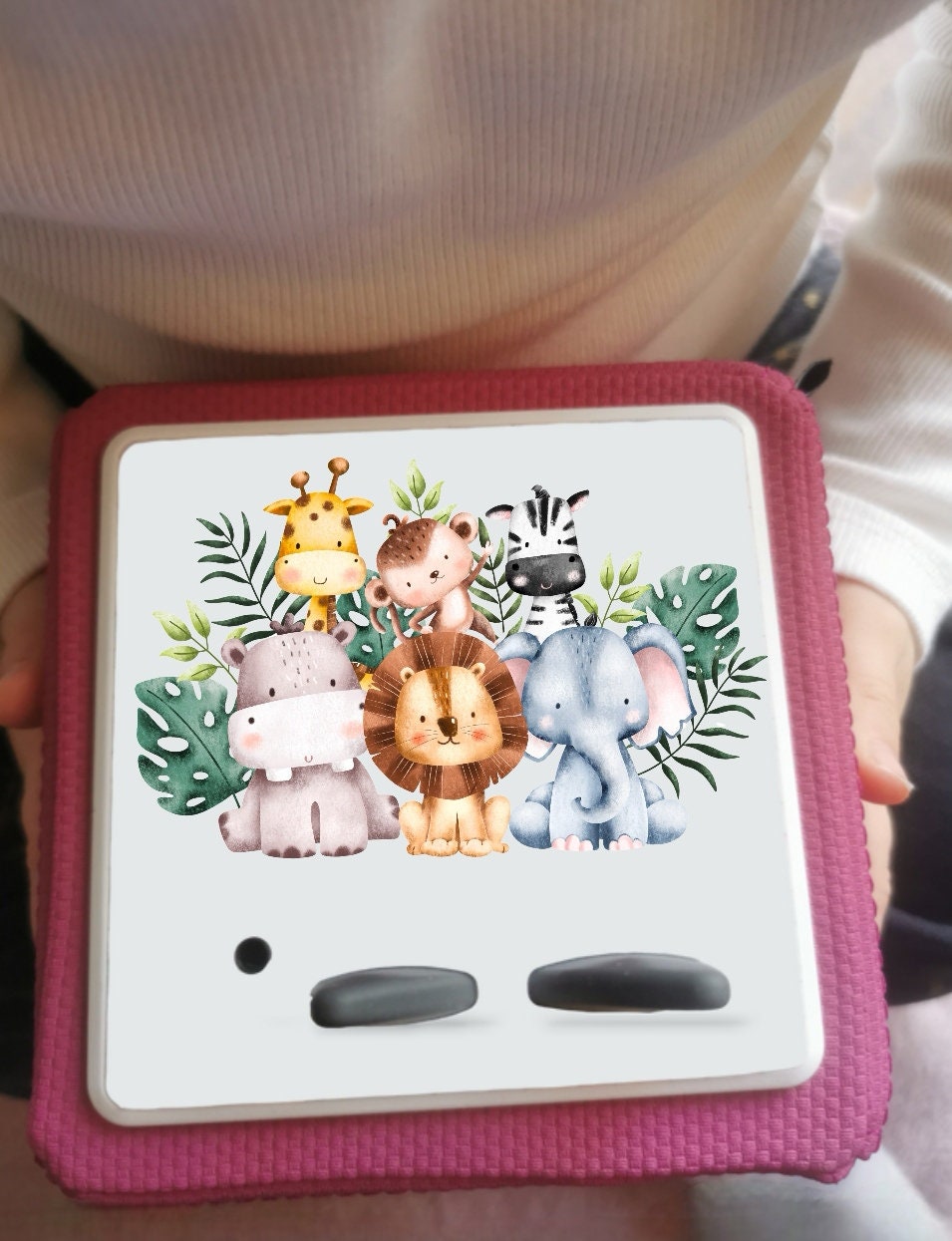 Personalised Tonie box protective Topper / safari animals