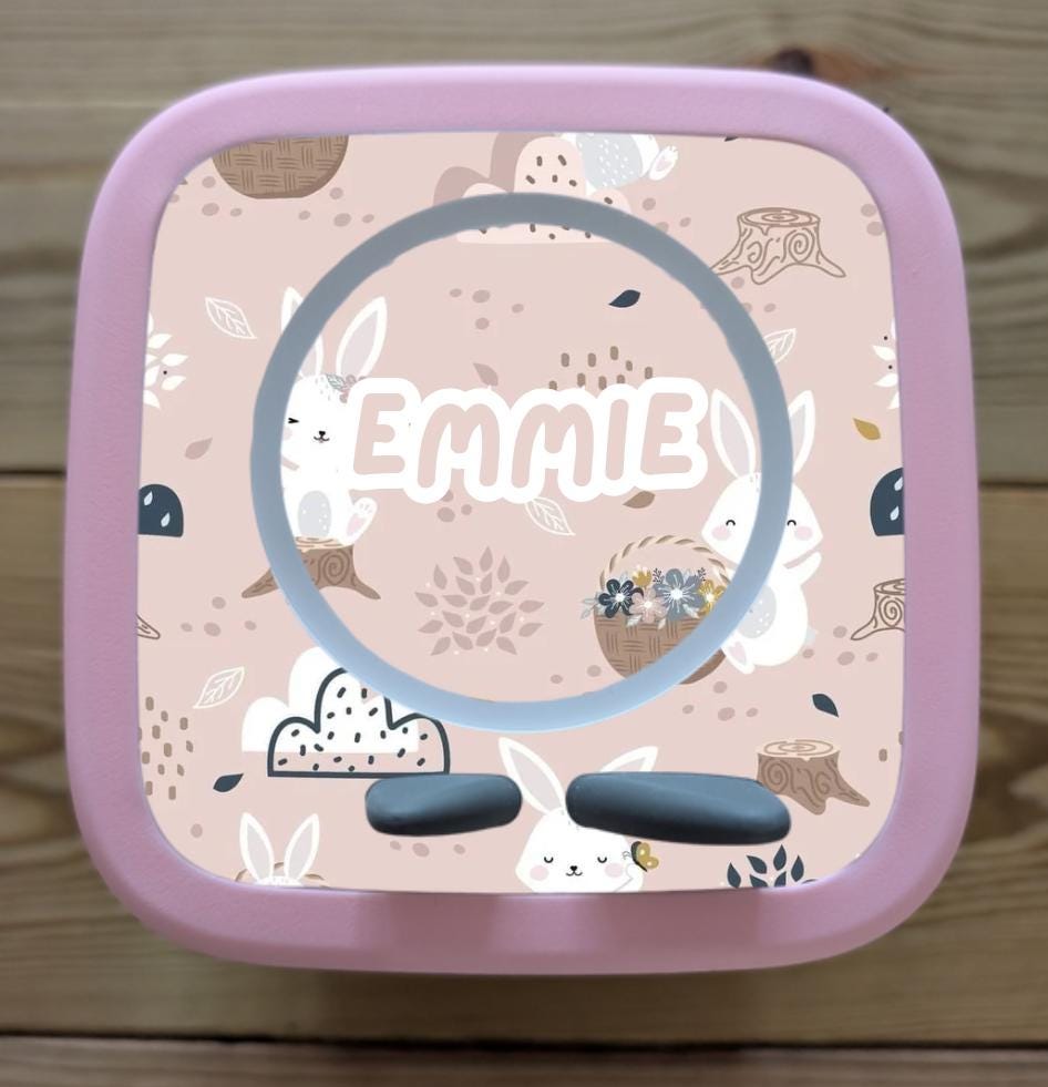 Personalised Tonie box 2 protective Topper / Rabbits