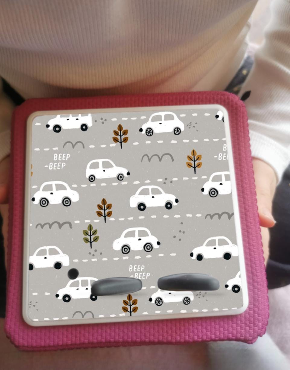 Personalised Tonie box protective Topper / Cars, planes, diggers