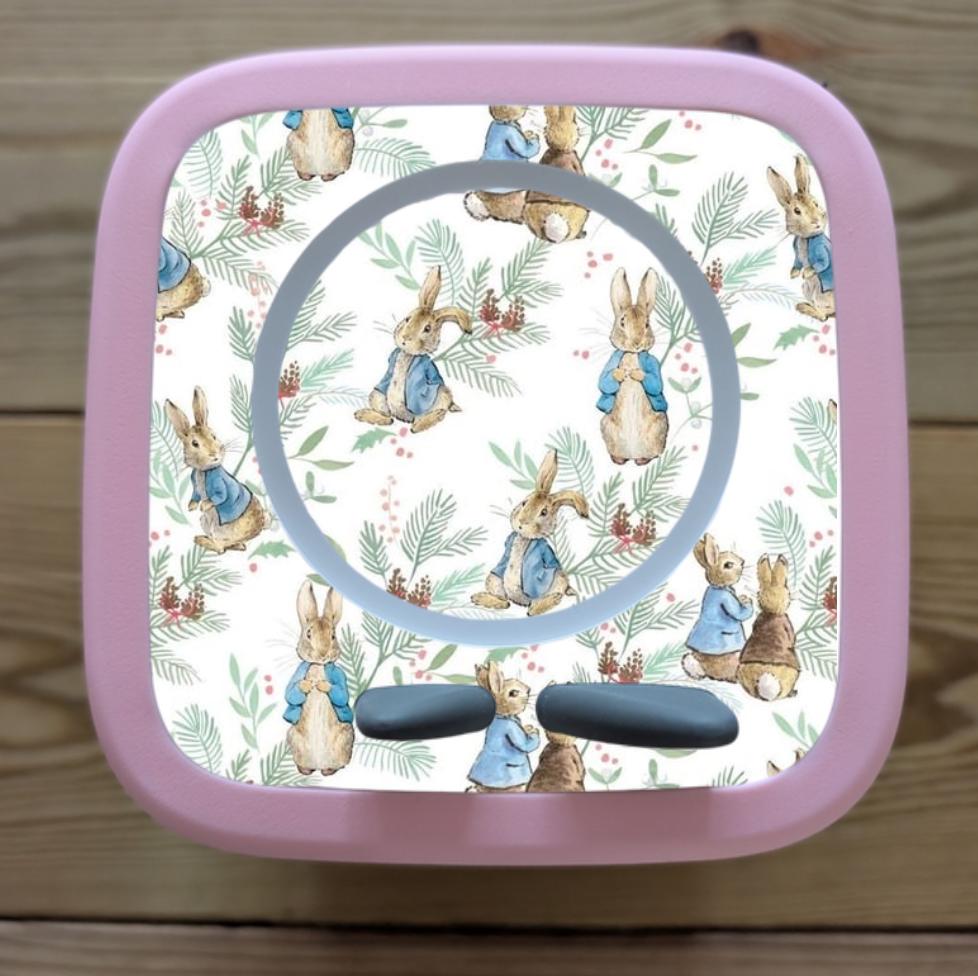 Personalised Tonie box 2 protective Topper / Flopsy rabbit themed