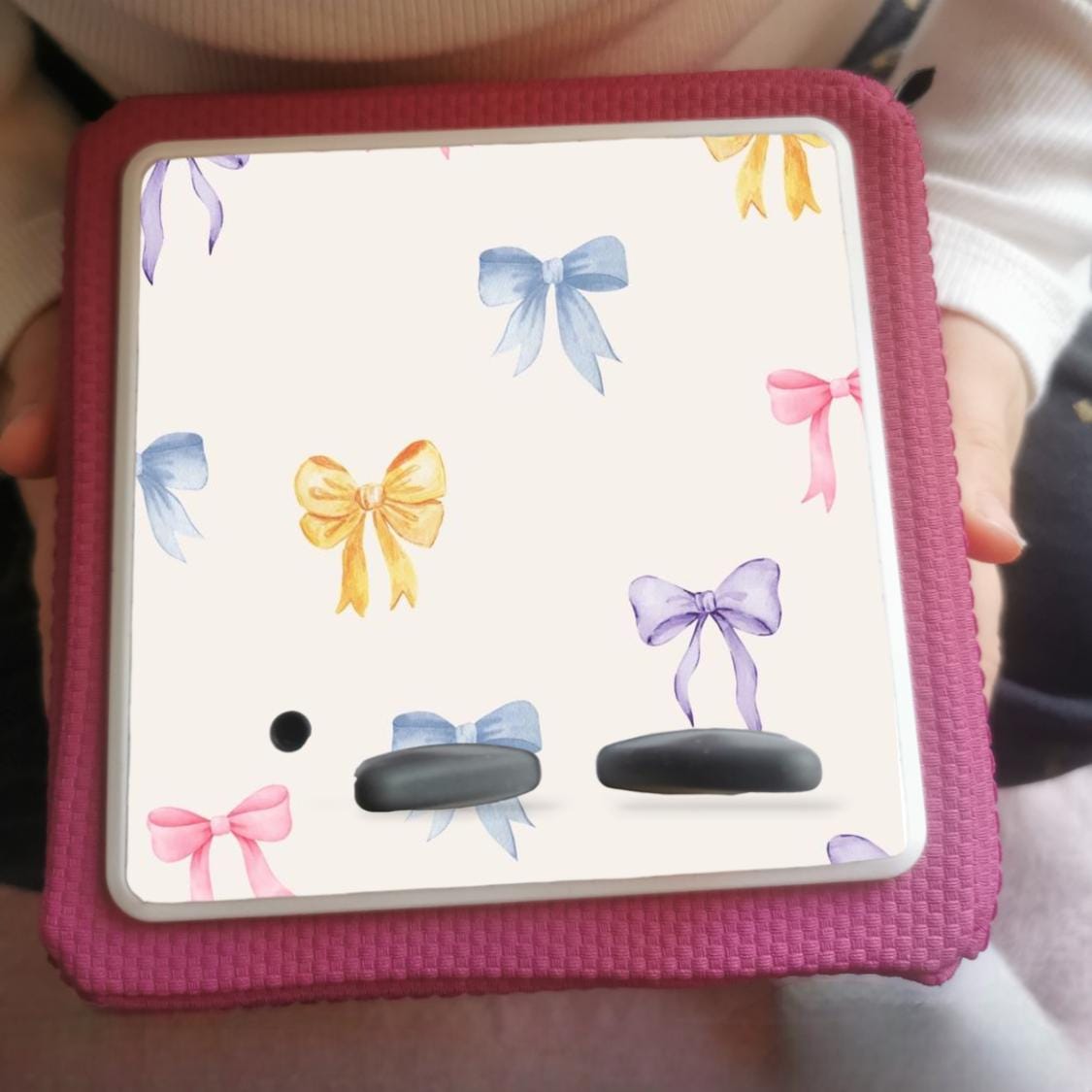 Personalised Tonie box protective Topper/ bows