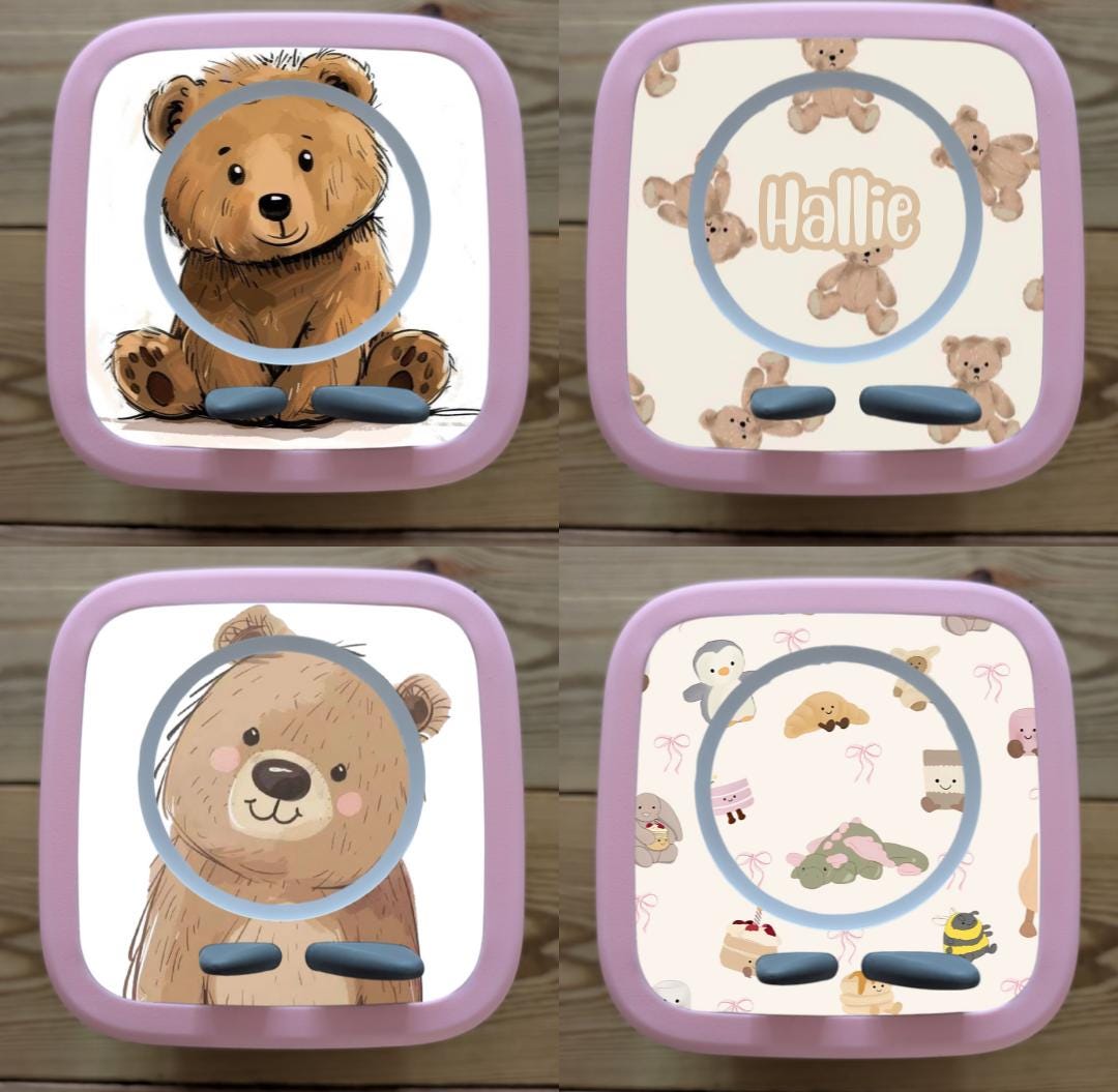Personalised Tonie box 2 protective  Topper / Teddy