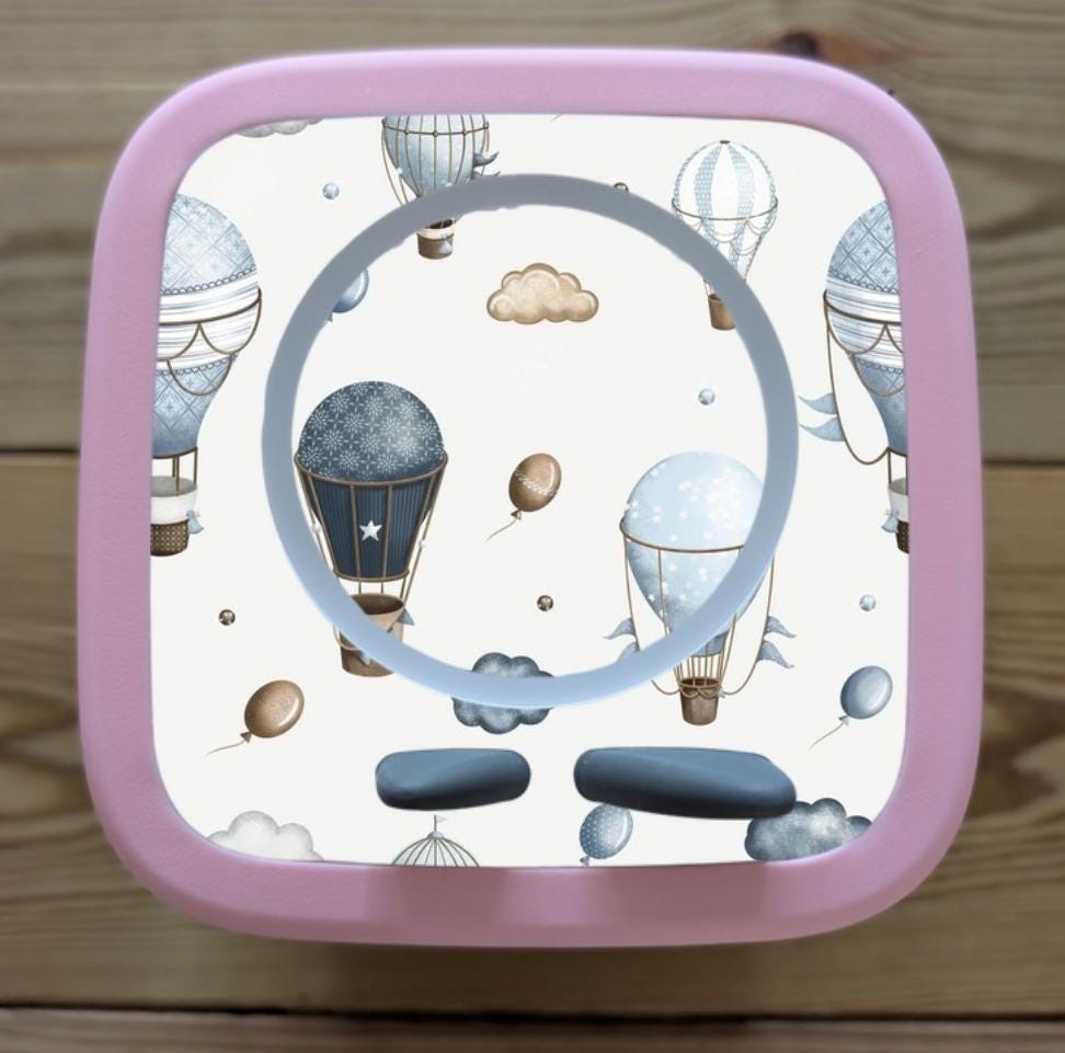 Personalised Tonie box 2 protective Topper/ Balloons