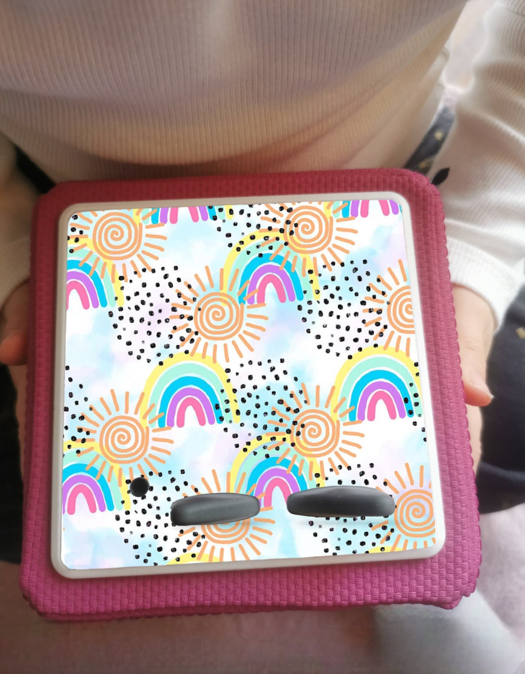 Personalised Tonie box protective Topper / Rainbow/ Dalmation nursery