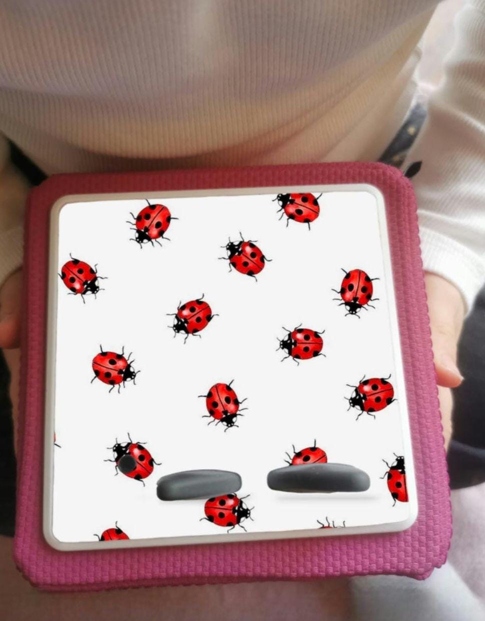 Personalised Tonie box protective Topper / Ladybirds / strawberry's
