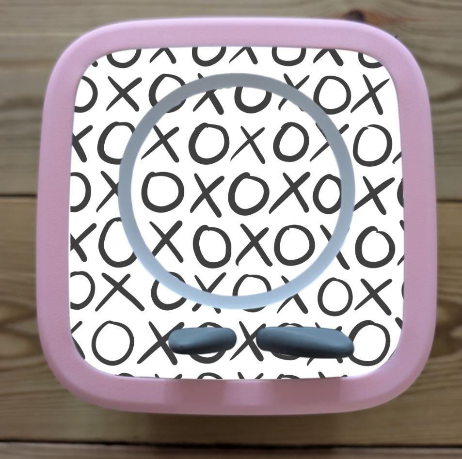 Personalised Tonie box 2 protective Topper / Black and White