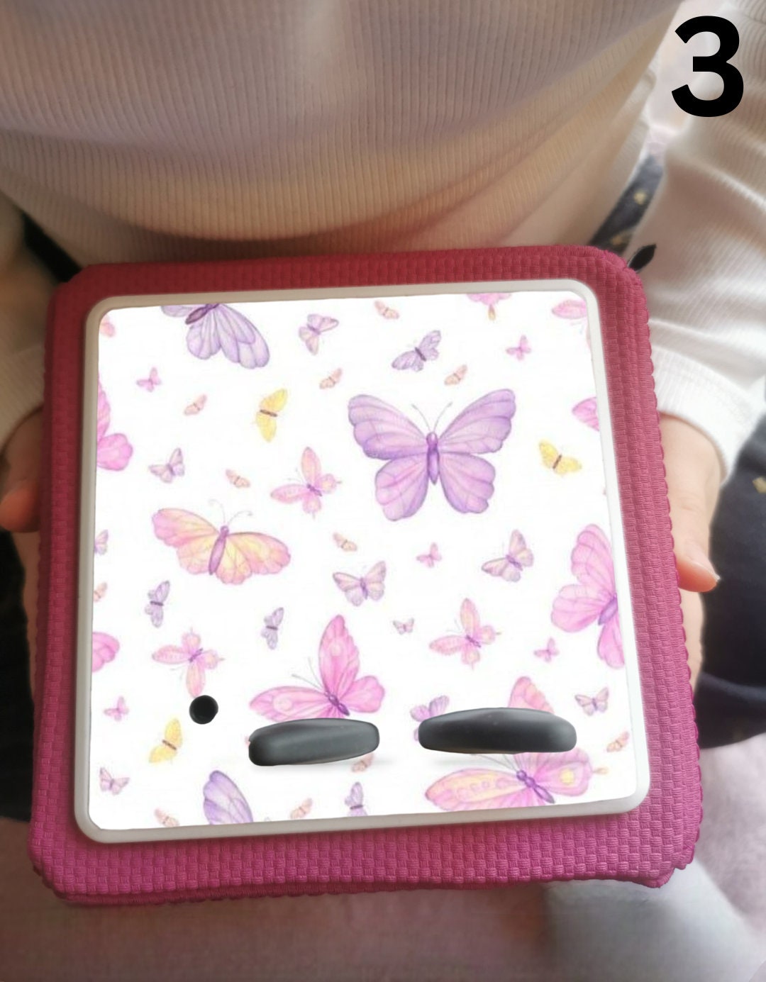 Personalised Tonie box protective Topper / Butterfly/ summer/ flower girl design