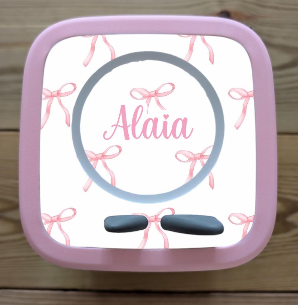 Personalised Tonie box 2 protective Topper/ Bows