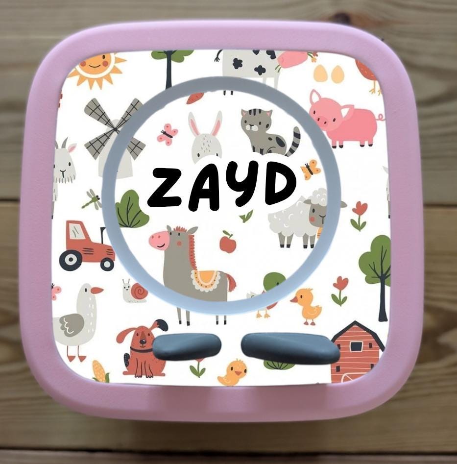 Personalised Tonie box 2 protective Topper / farm