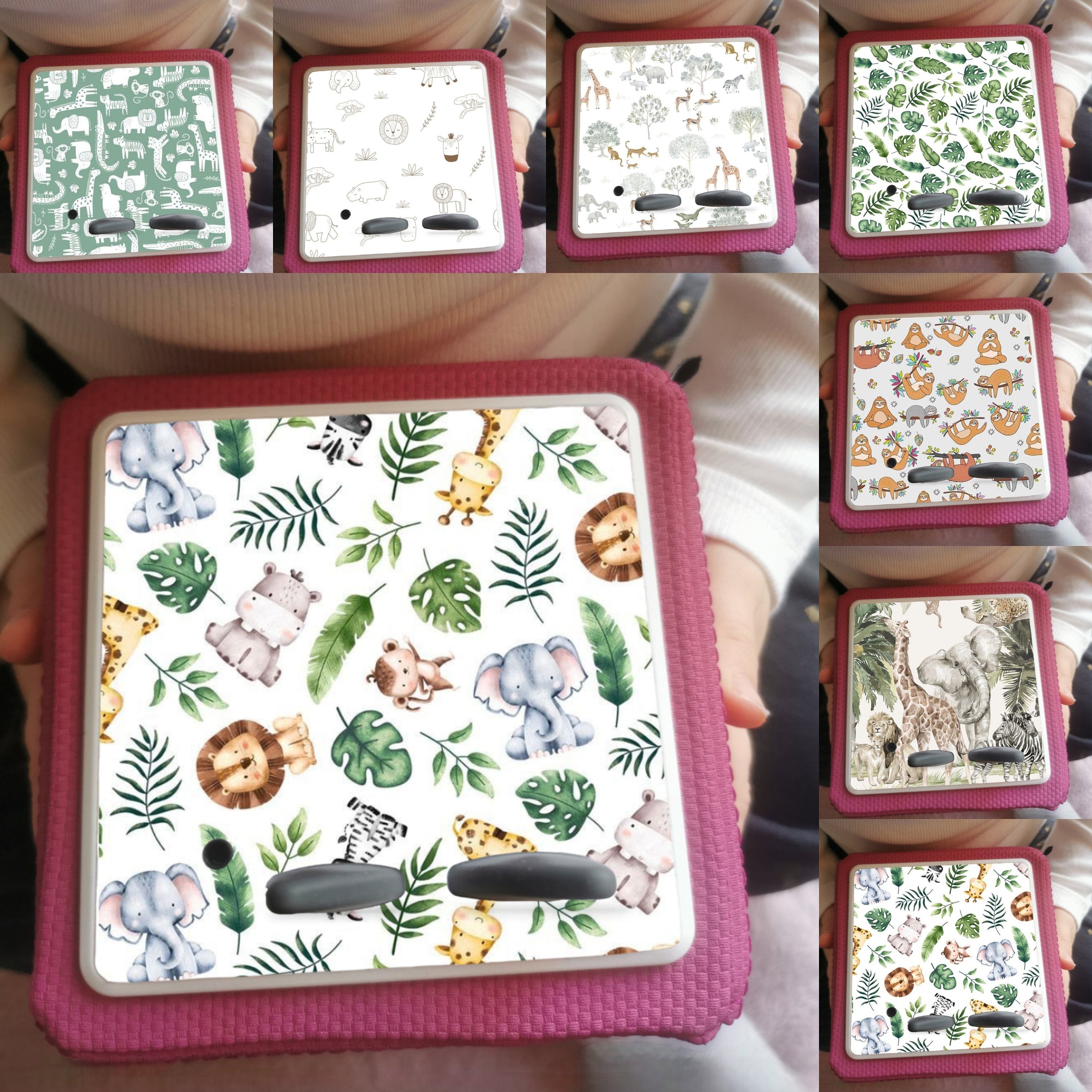 Personalised Tonie box protective Topper / safari animals