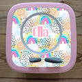 Personalised Tonie box 2 protective Topper/ Rainbows