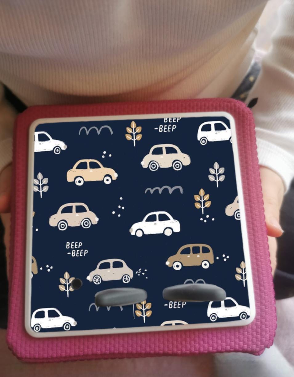 Personalised Tonie box protective Topper / Cars, planes, diggers