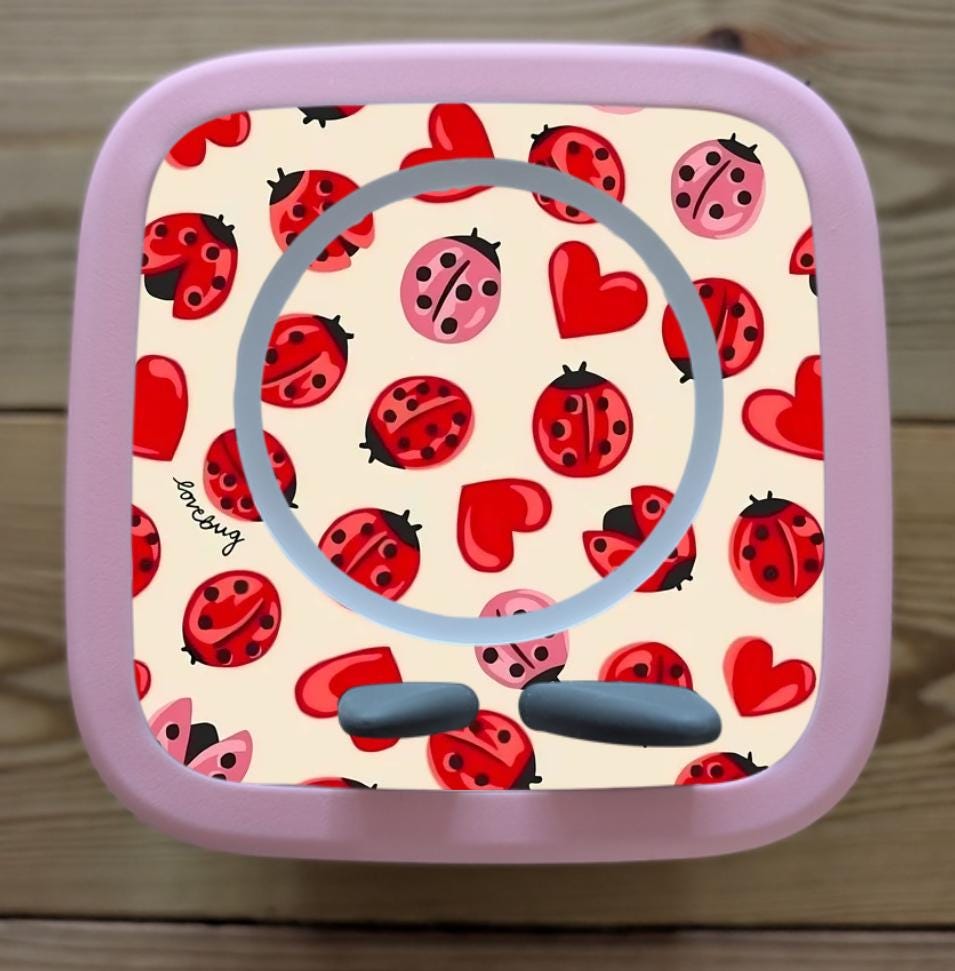 Personalised Tonie box 2 protective Topper / strawberry