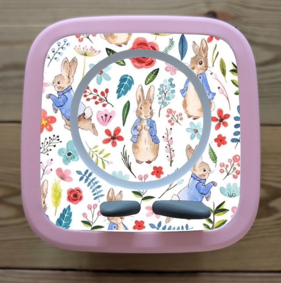 Personalised Tonie box 2 protective Topper / Flopsy rabbit themed