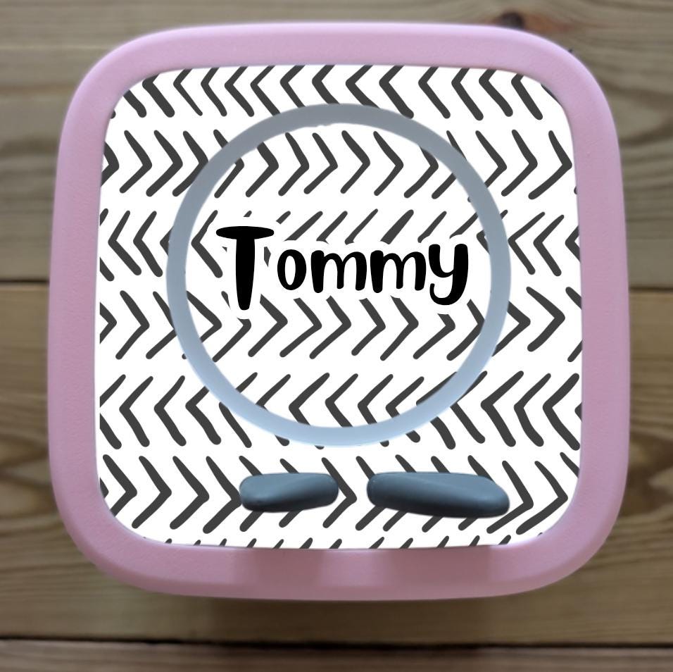 Personalised Tonie box 2 protective Topper / Black and White
