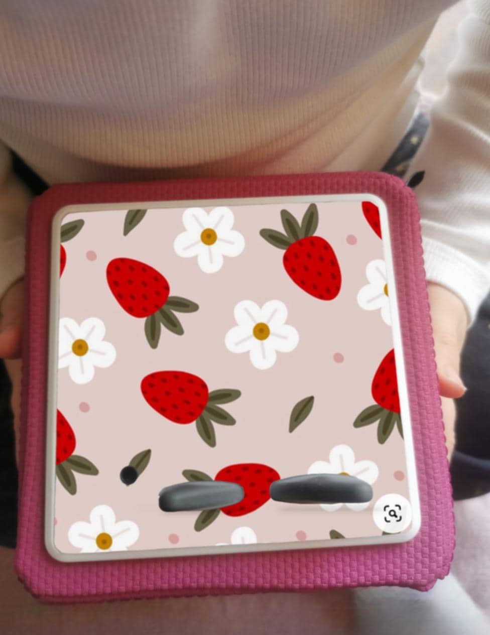 Personalised Tonie box protective Topper / Ladybirds / strawberry's