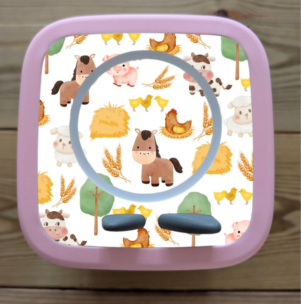 Personalised Tonie box 2 protective Topper / farm