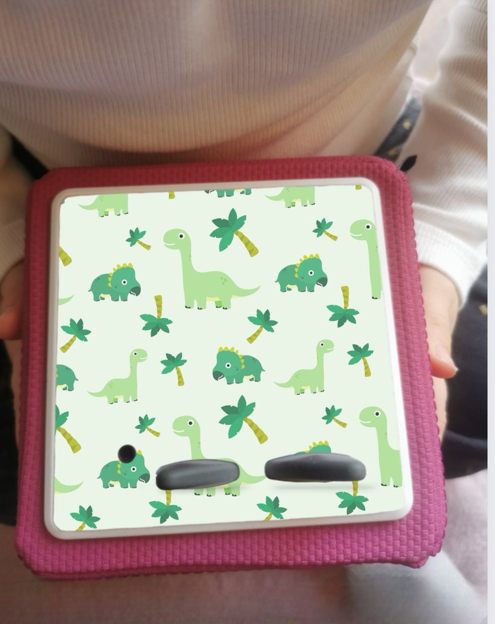 Personalised Tonie box protective Topper /  Dinosaur