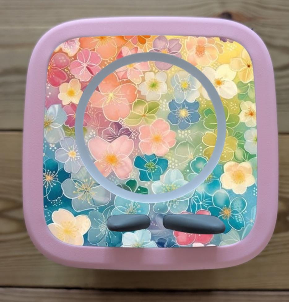 Personalised Tonie box 2 protective Topper Ditsy Flower