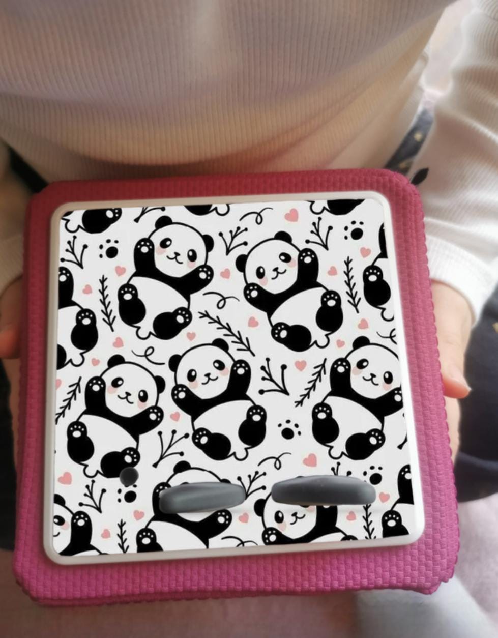 Personalised Tonie box protective Topper/ Pandas
