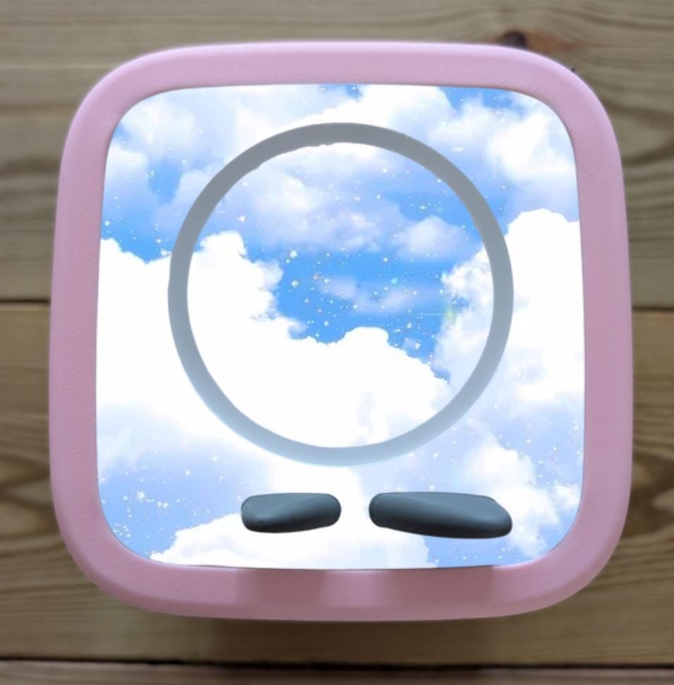 Personalised Tonie box 2 protective Topper / clouds