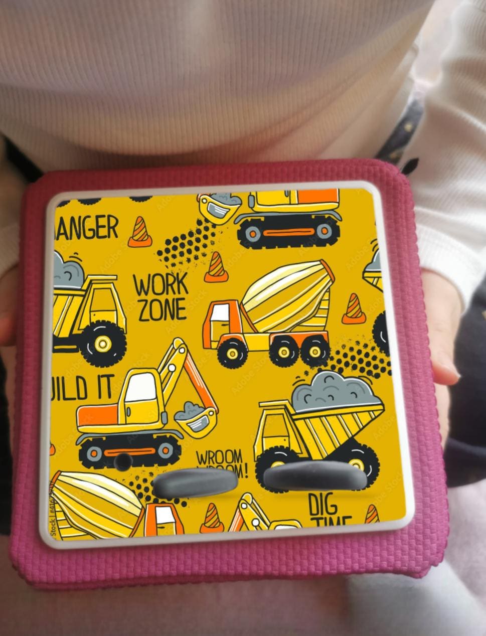 Personalised Tonie box protective Topper / Cars, planes, diggers