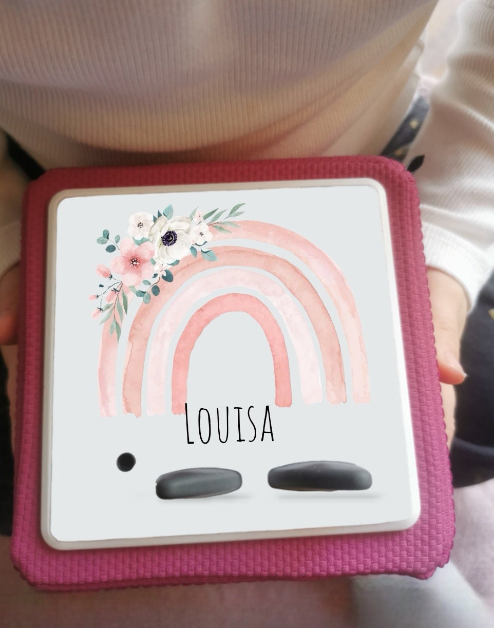 Personalised Tonie box protective Topper / Rainbow