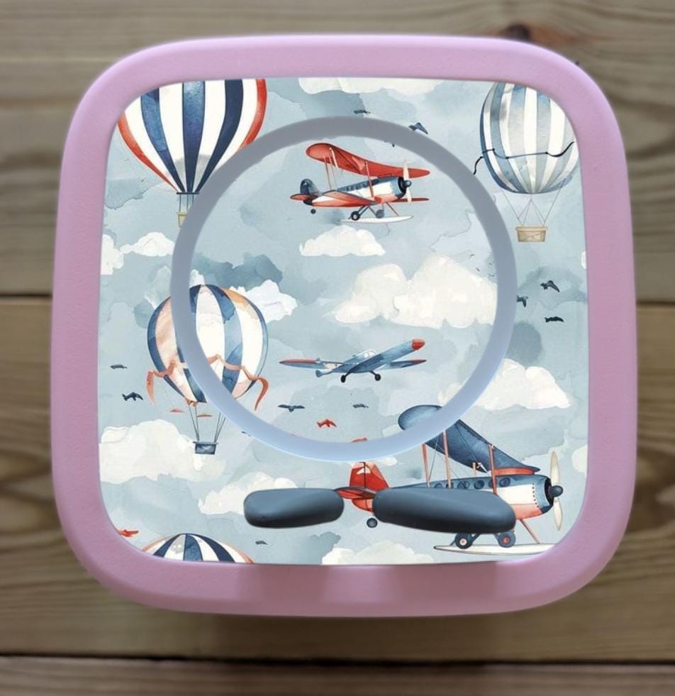 Personalised Tonie box 2 protective Topper/ Balloons
