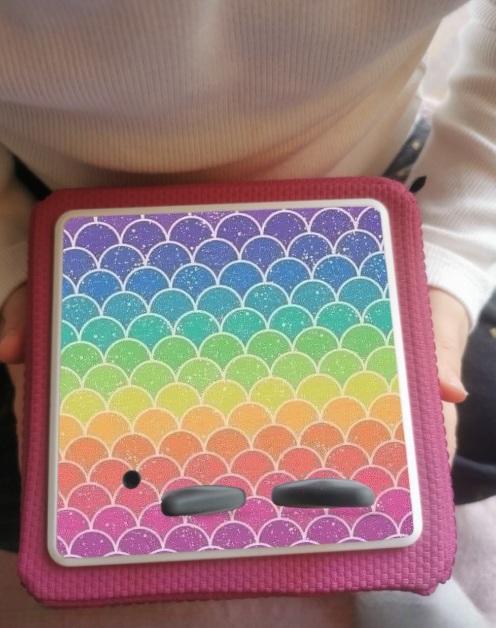 Personalised Tonie box protective Topper / pink /clouds/ polkadot/ Mermaid