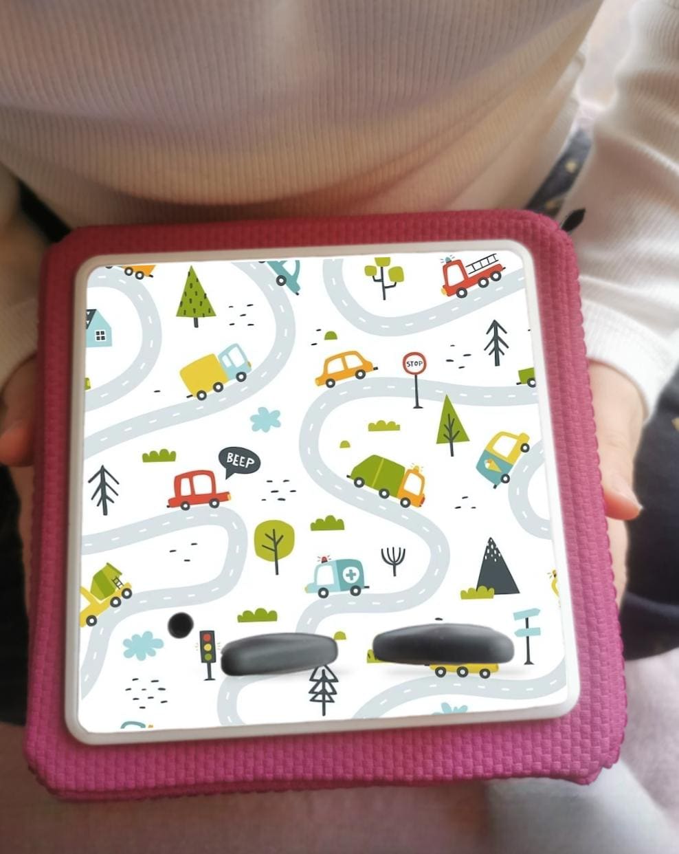 Personalised Tonie box protective Topper / Cars, planes, diggers