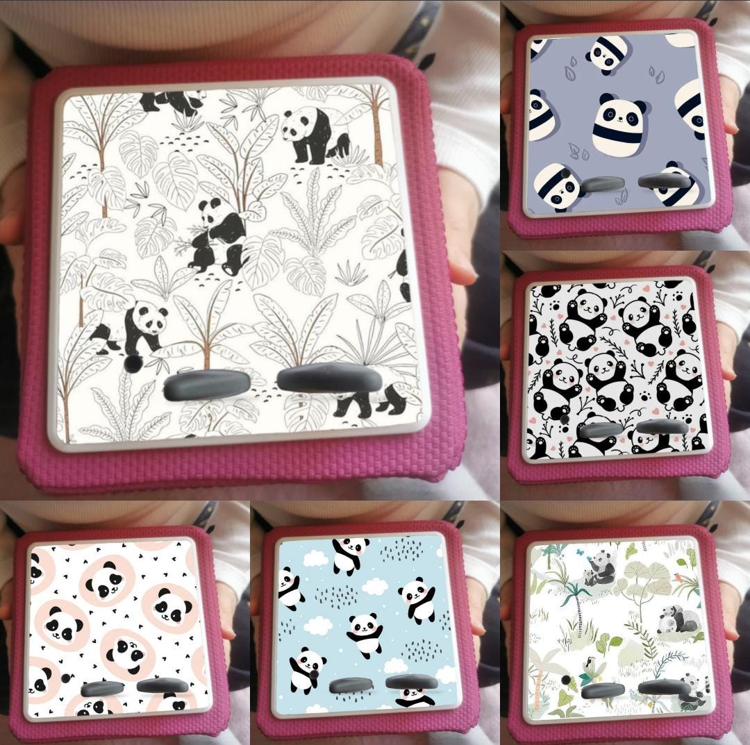 Personalised Tonie box protective Topper/ Pandas