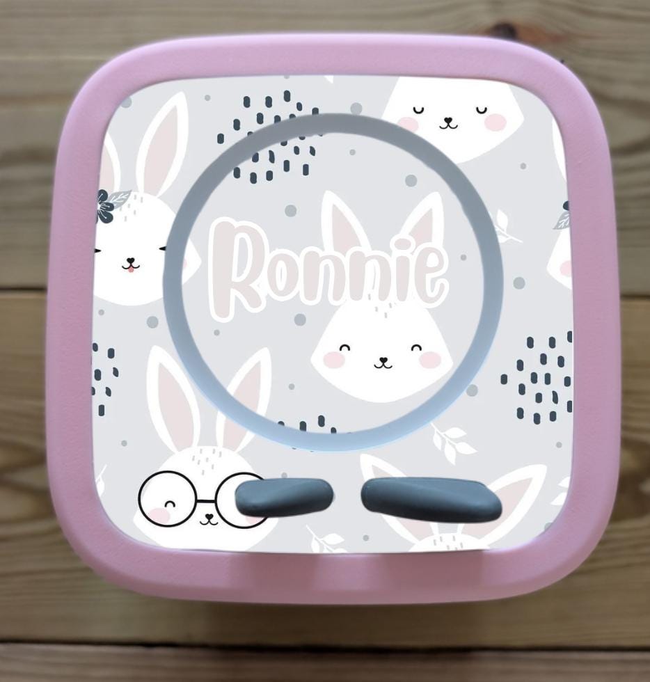 Personalised Tonie box 2 protective Topper / Rabbits