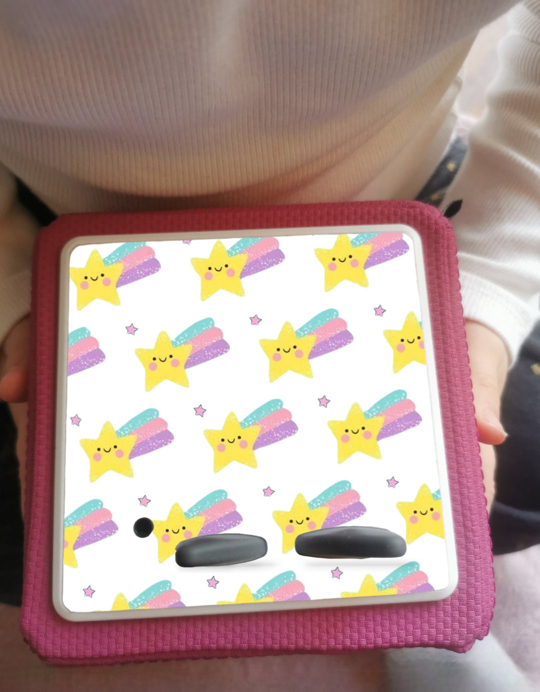 Personalised Tonie box protective Topper / Rainbow/ Dalmation nursery