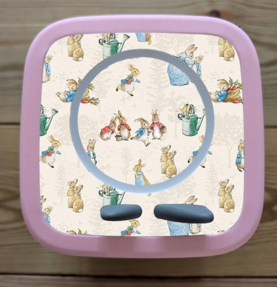 Personalised Tonie box 2 protective Topper / Flopsy rabbit themed