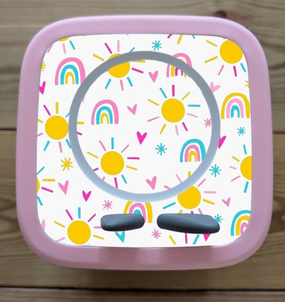 Personalised Tonie box 2 protective Topper/ Rainbows