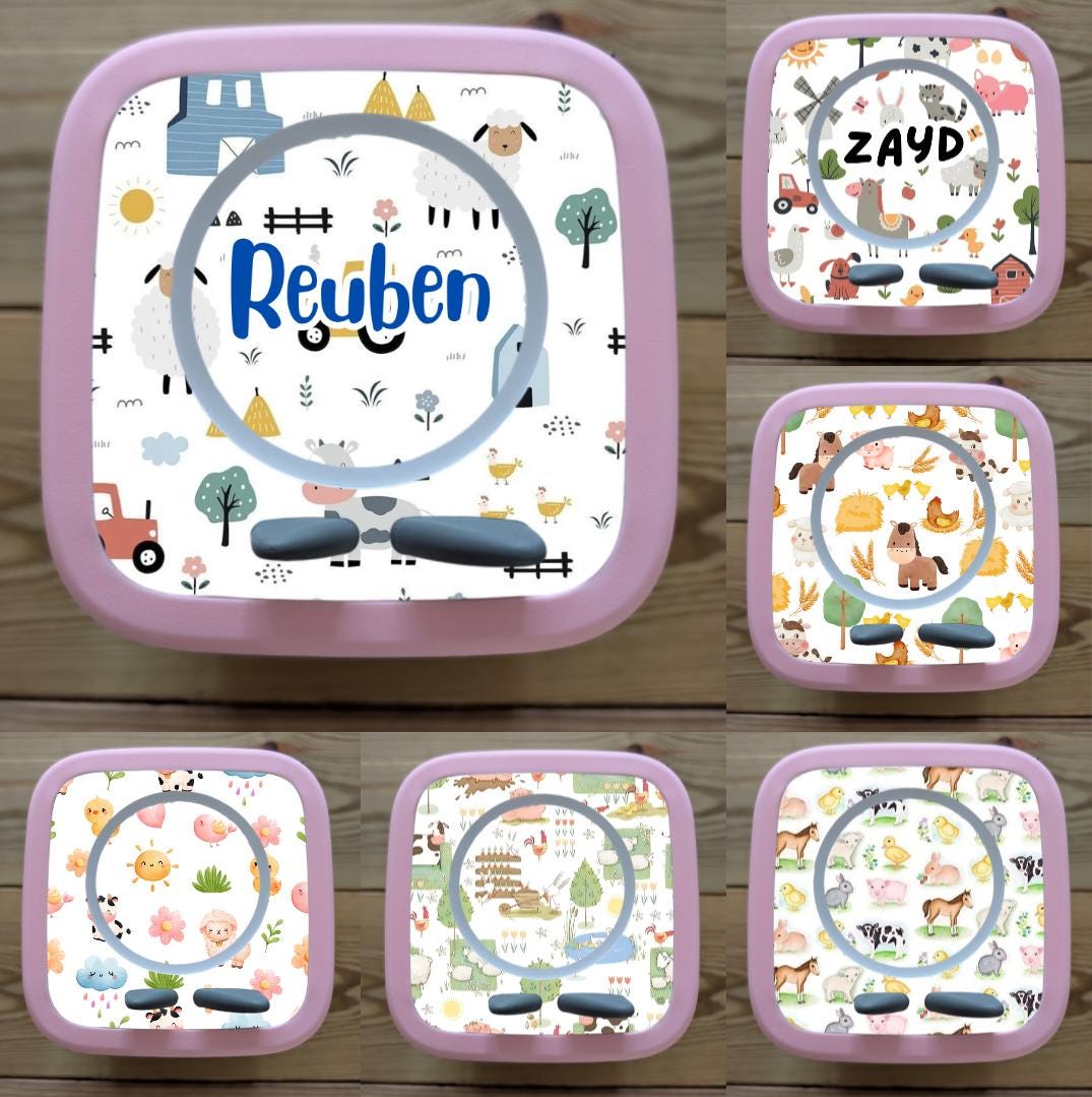 Personalised Tonie box 2 protective Topper / farm