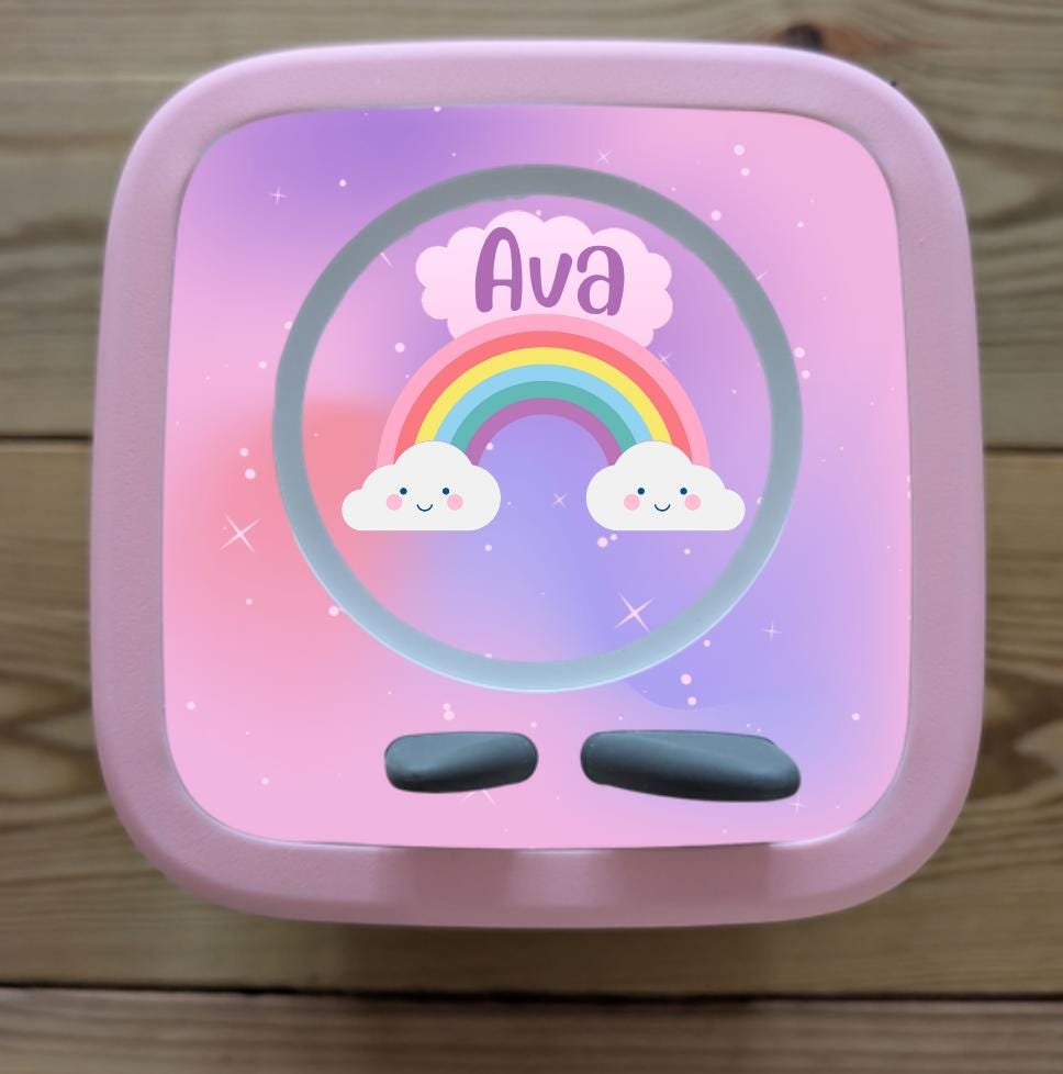 Personalised Tonie box 2 protective Decal / Topper / Removable Glossy Vinyl  Sticker/