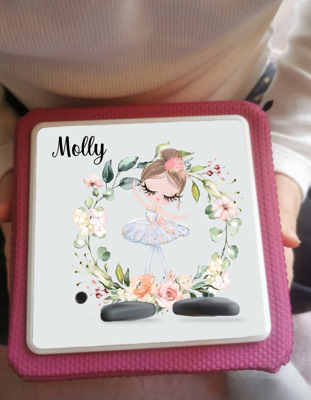 Personalised Tonie box protective Topper / ballerina