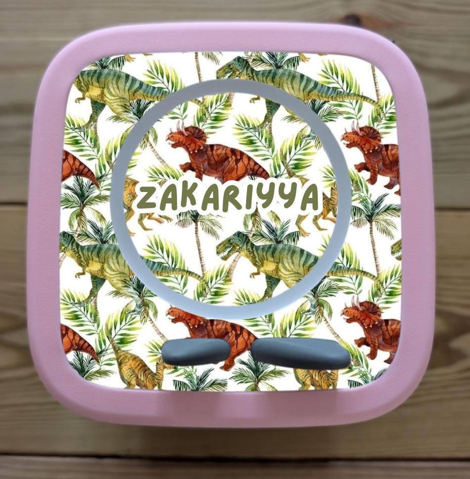 Personalised Tonie box 2 protective Topper / Dinosaurs