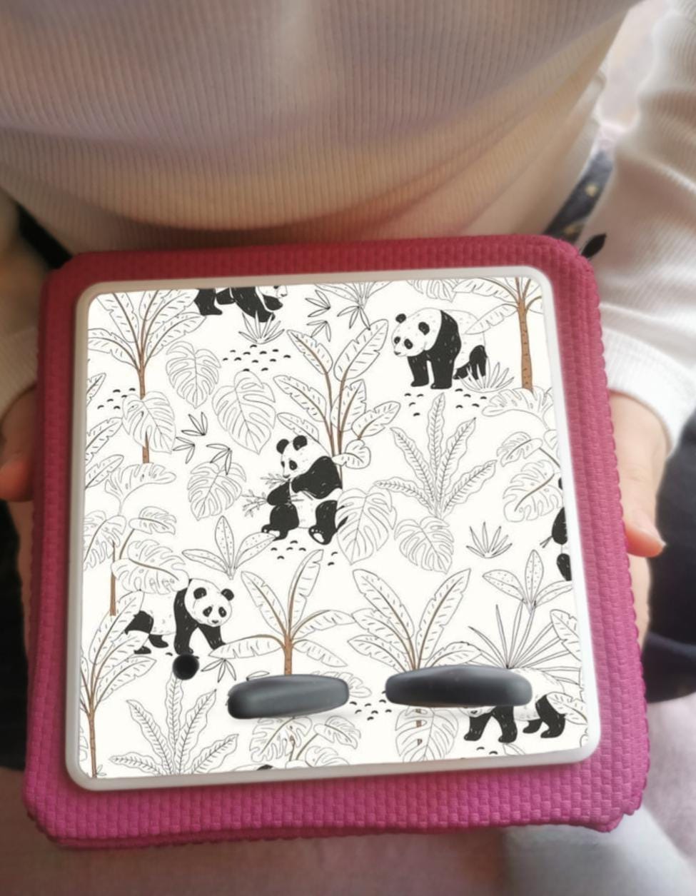 Personalised Tonie box protective Topper/ Pandas