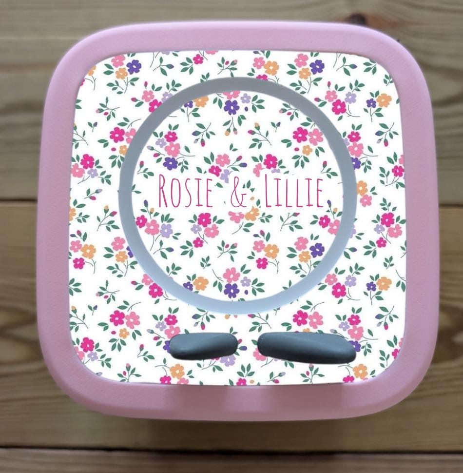 Personalised Tonie box 2 protective Topper Ditsy Flower