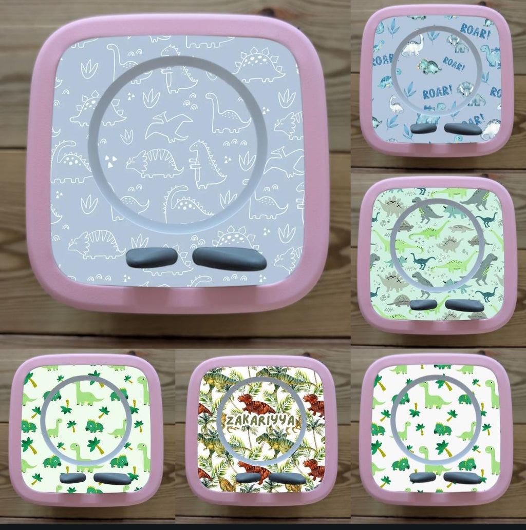 Personalised Tonie box 2 protective Topper / Dinosaurs