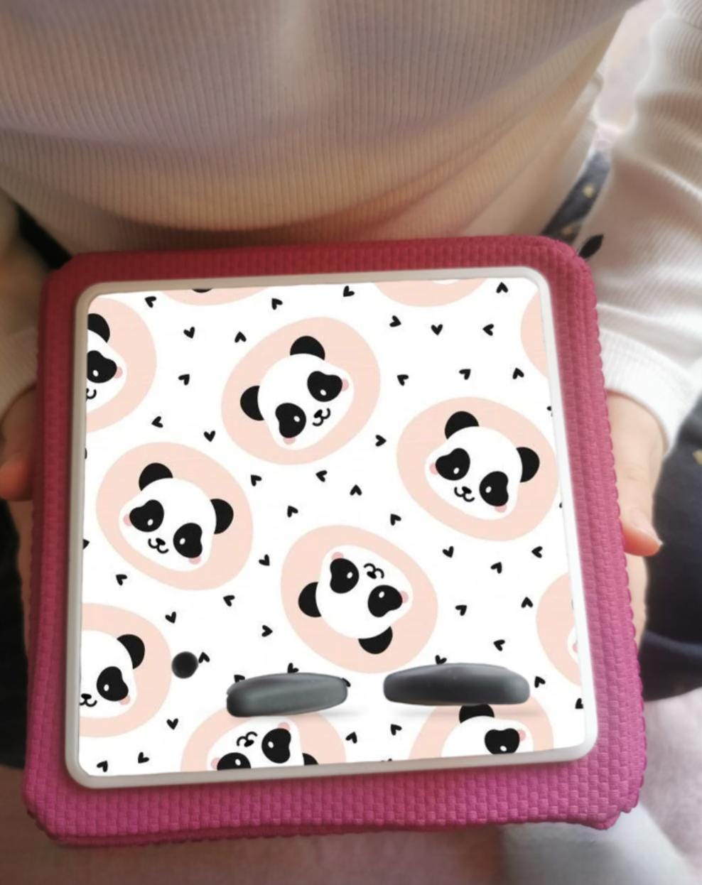 Personalised Tonie box protective Topper/ Pandas
