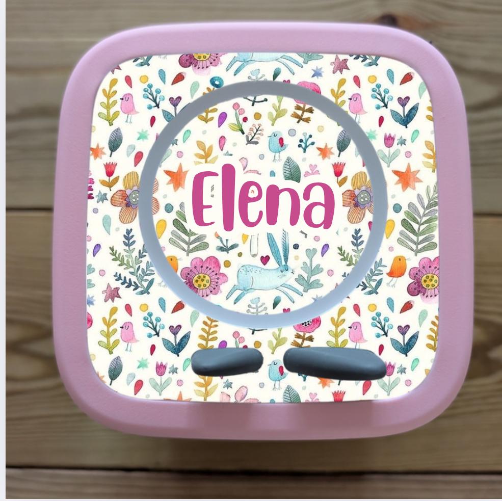 Personalised Tonie box 2 protective Topper Ditsy Flower