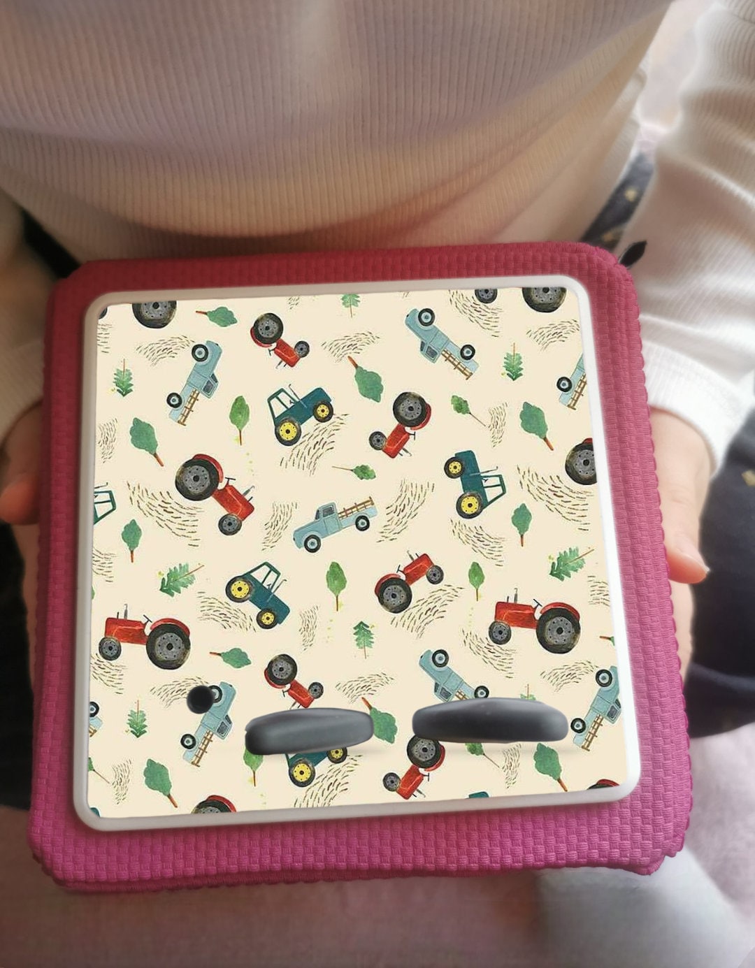 Personalised Tonie box protective Topper / Tractor theme