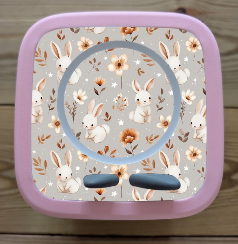 Personalised Tonie box 2 protective Topper / Rabbits