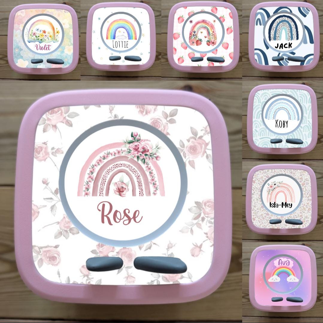 Personalised Tonie box 2 protective Decal / Topper / Removable Glossy Vinyl  Sticker/