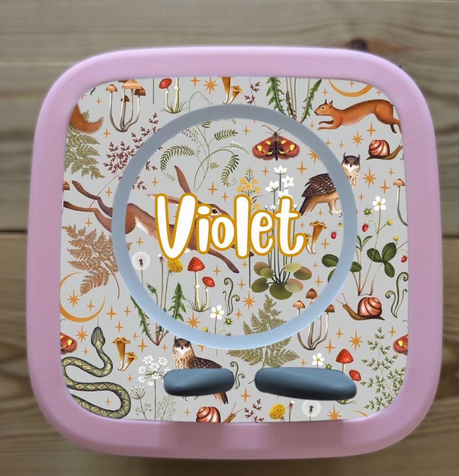 Personalised Tonie box 2 protective Topper / woodland theme