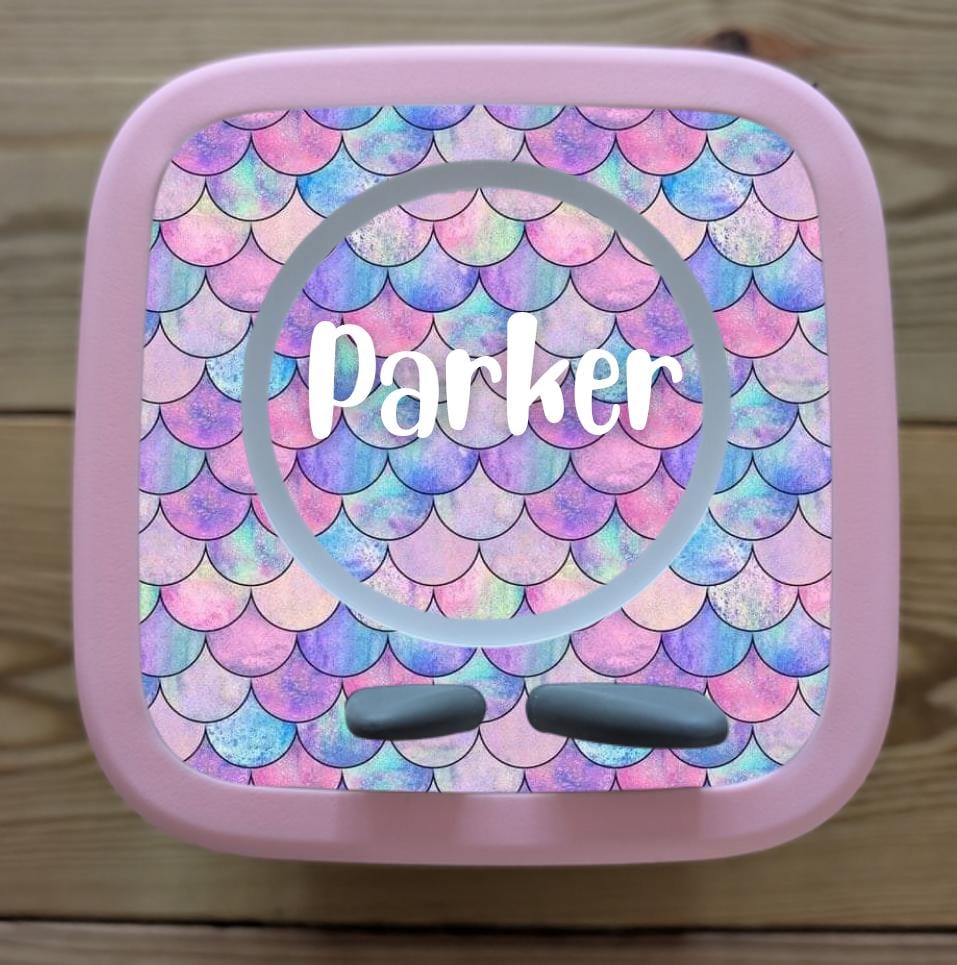Personalised Tonie box 2 protective Topper/ girly